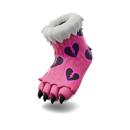 Pattes d'experte des câlins fortnite baskets