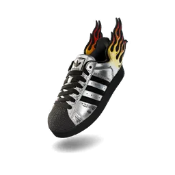 Tenis adidas JS Superstar "Flames"
