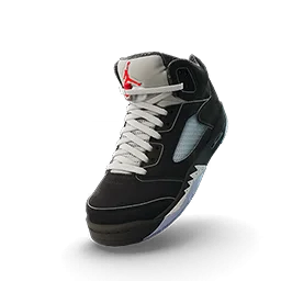Air Jordan 5 "Black Metallic" scarpe fortnite