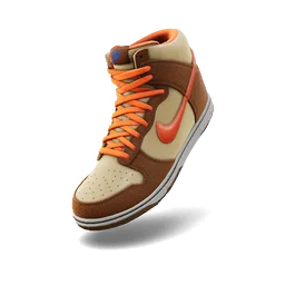 Shoes Nike Dunk High 'Beechtree/Orange Blaze'