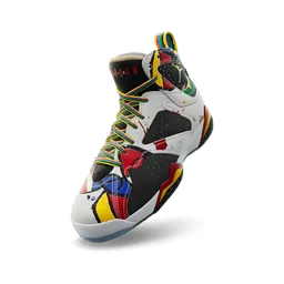 Tênis Air Jordan 7 "Branco/Preto/Dourado Metálico"
