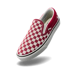 Chaussures Vans Classic Slip-On Checkerboard Chili Pepper