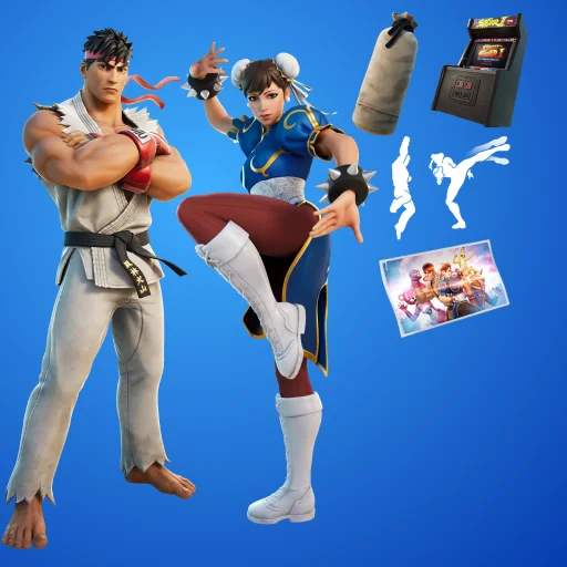 Lote de Ryu & Chun Li