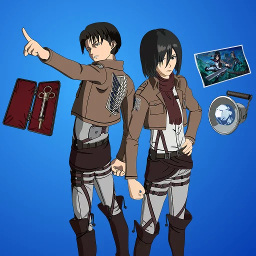Bundle Mikasa e Levi