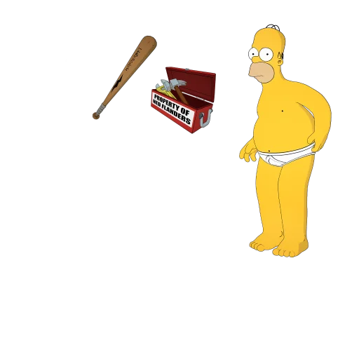 Lote Homero en calzoncillos