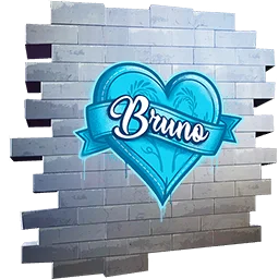  Corazón azul de Bruno