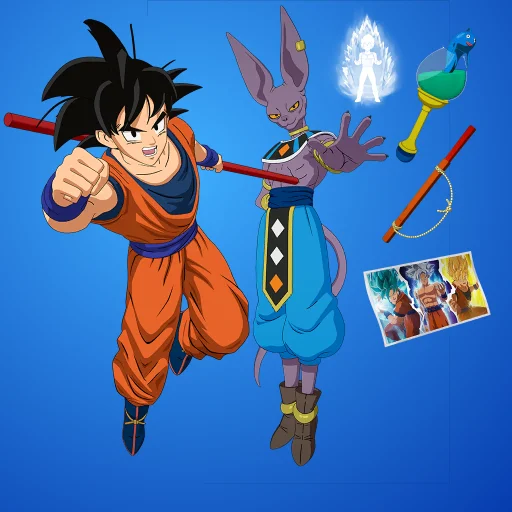 PACK GOKU ET BEERUS