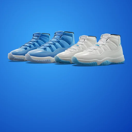 Pacotão Air Jordan 11 'University Blue' e 'Legend Blue'