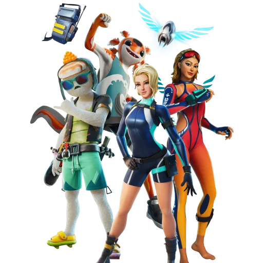 Pack Surfeuse fortnite pack