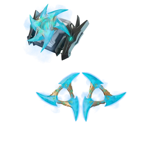 Shurikens de hielo
