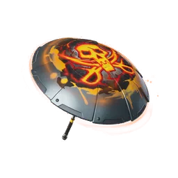 Ombrello ardente fortnite deltaplano