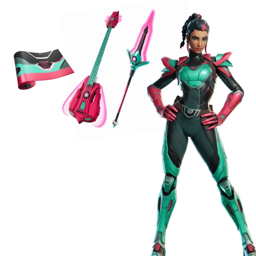 Lote de Singularidad armadura cósmica fortnite pack