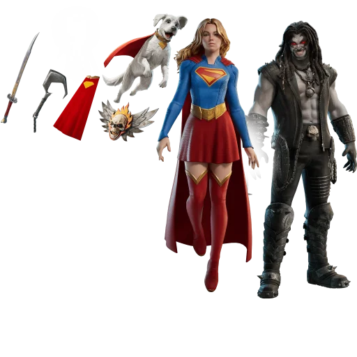 Lote Supergirl fortnite pack
