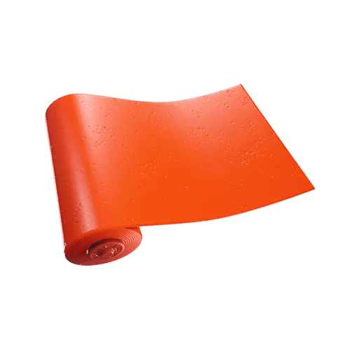 Revêtement Plastique rouge