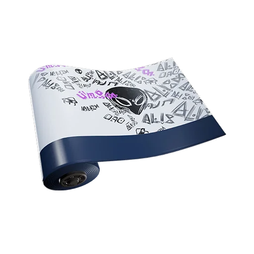 Alienz Wuz Here wrap fortnite