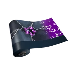 Wrap Dark Sea Heart