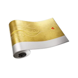Envoltorio Corazón dorado