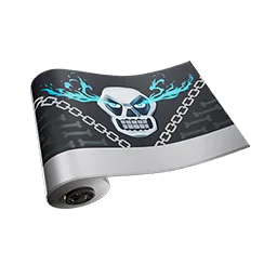 Calavera y cadenas envoltorio fortnite