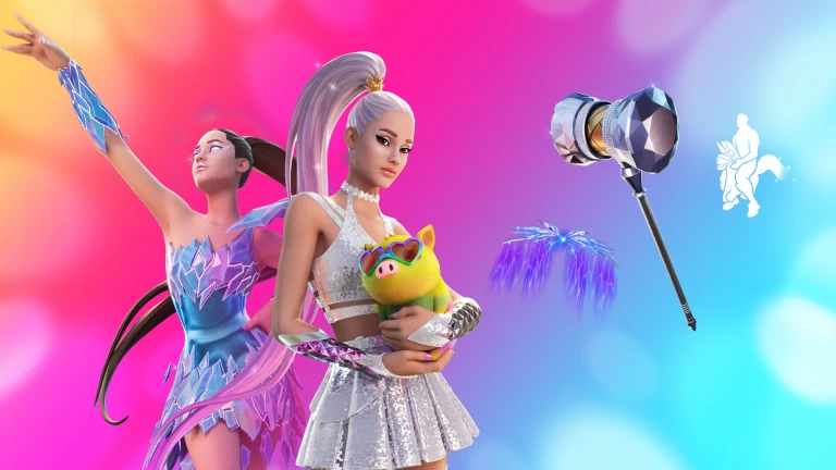 Download Ariana Grande Fortnite Wallpaper 4k 1