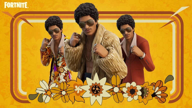 Download Bruno Mars Fortnite Wallpaper 4k 2