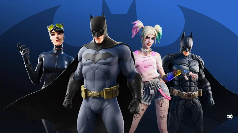 Download Batman Comic Book Outfit Fortnite Wallpaper 4k 2
