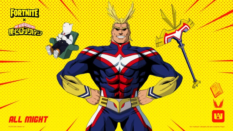 Download All Might Fortnite Wallpaper 4k 1