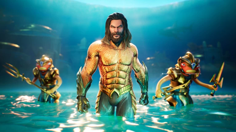 Télécharger Aquaman Fortnite Wallpaper 4k 1