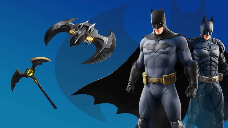 Download Batman Comic Book Outfit Fortnite Wallpaper 4k 1
