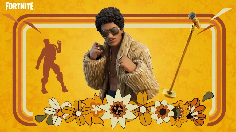 Download Bruno Mars Fortnite Wallpaper 4k 1