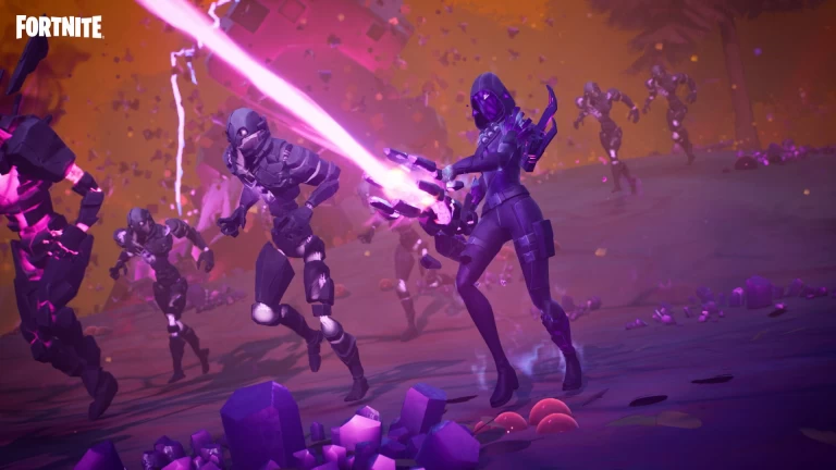 Descargar Asesina del cubo Fortnite Wallpaper 4k 2