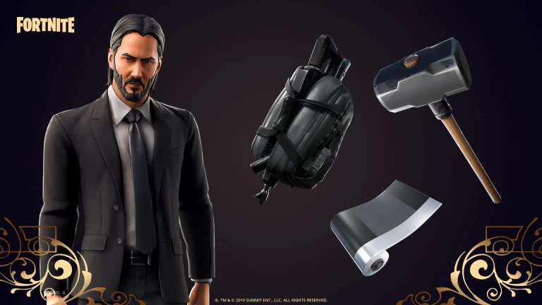 Descargar John Wick Fortnite Wallpaper 4k 5