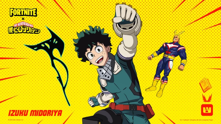 Baixar Izuku Midoriya Fortnite Wallpaper 4k 1