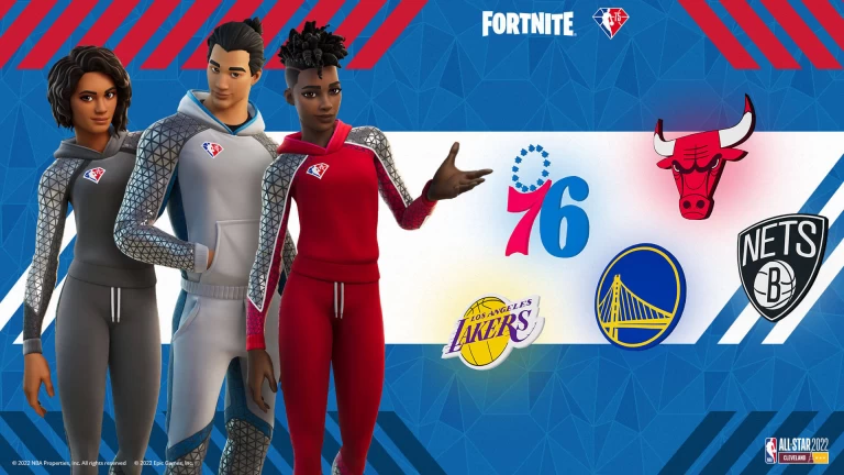 Descargar Estrella de la NBA 75 Fortnite Wallpaper 4k 3