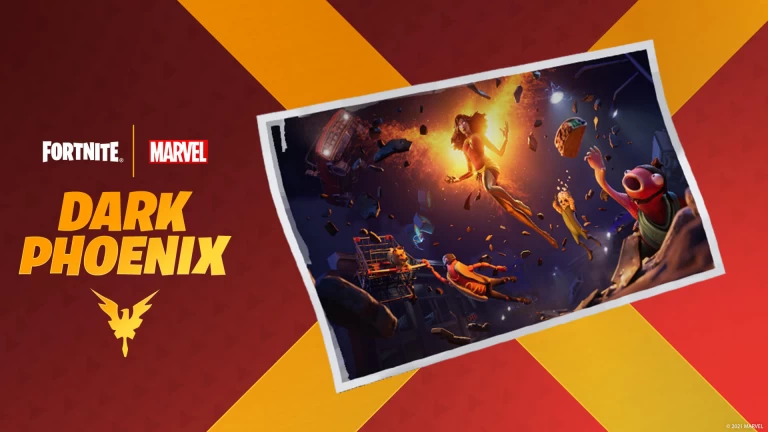 Download Dark Phoenix Fortnite Wallpaper 4k 2