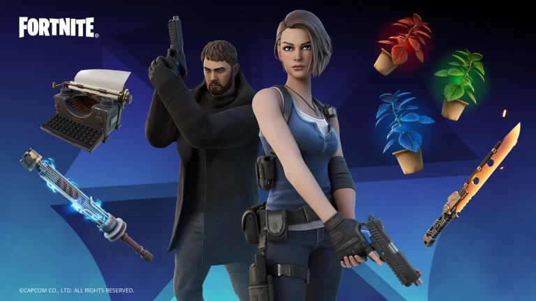 Descargar Jill Valentine Fortnite Wallpaper 4k 3