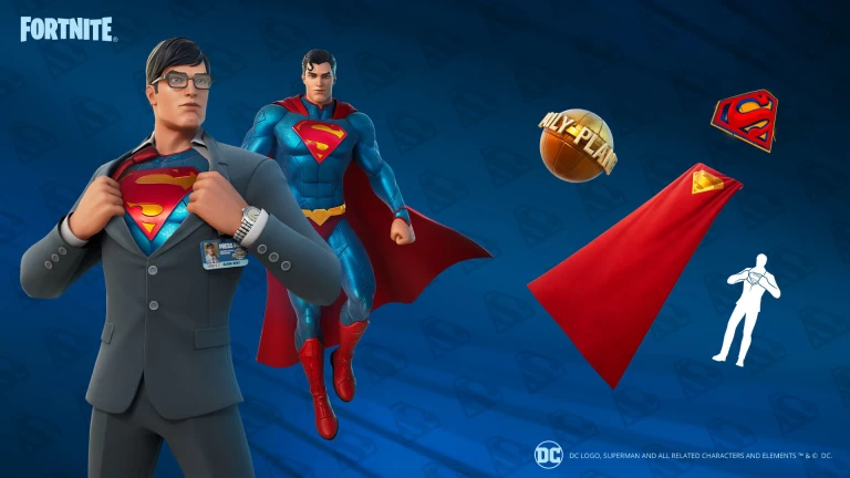 Download Clark Kent Fortnite Wallpaper 4k 5