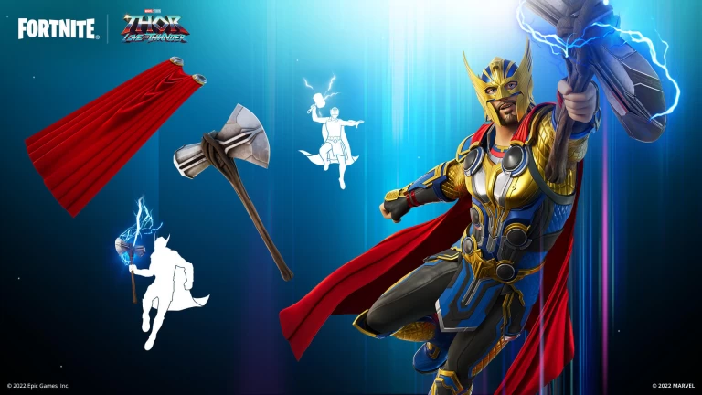 Descargar Thor Odinson Fortnite Wallpaper 4k 1
