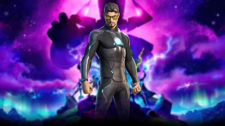 Descargar Tony Stark Fortnite Wallpaper 4k 2