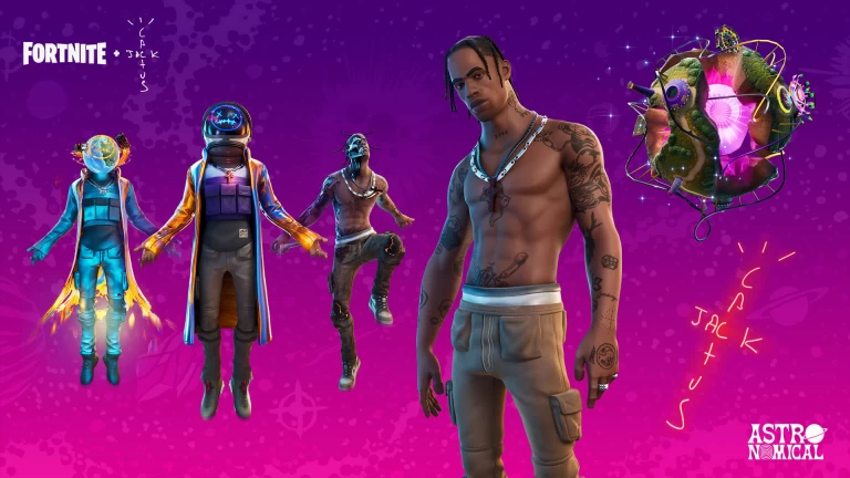 Download Travis Scott Fortnite Wallpaper 4k 1