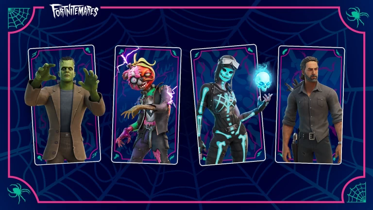 Télécharger Squelettara Fortnite Wallpaper 4k 1