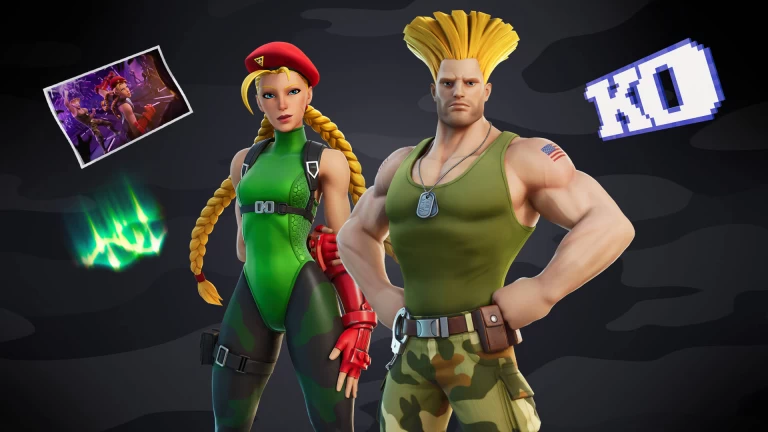 Download „CAMMY & GUILE“-PAKET Fortnite Wallpaper 4k 1