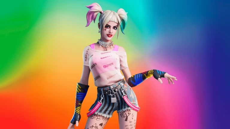 Descargar Harley Quinn Fortnite Fondo de Pantalla 4k 1