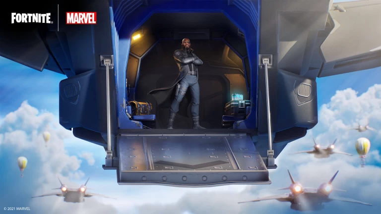 Scarica Nick Fury Fortnite Sfondo 4k 2