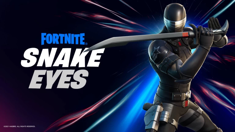 Download Snake Eyes Fortnite Wallpaper 4k 1