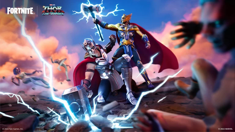 Descargar La Poderosa Thor Fortnite Wallpaper 4k 2