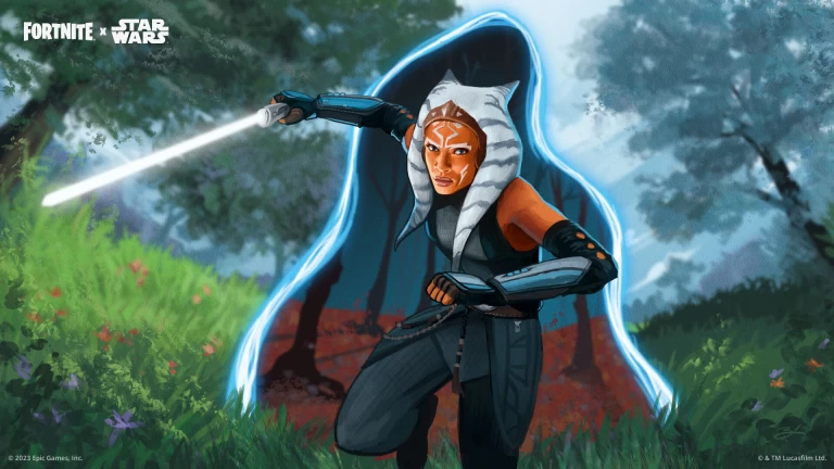 Scarica Ahsoka Tano Fortnite Sfondo 4k 2
