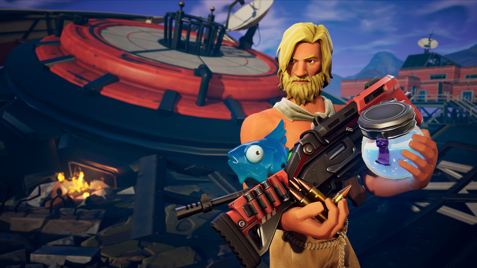 Fortnite Castaway Jonesy Skin Characters, Costumes