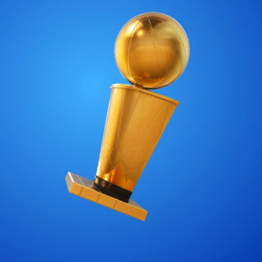 Back Bling NBA Championship Trophy