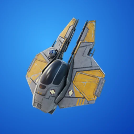 Anakin's Model Interceptor fortnite backpack