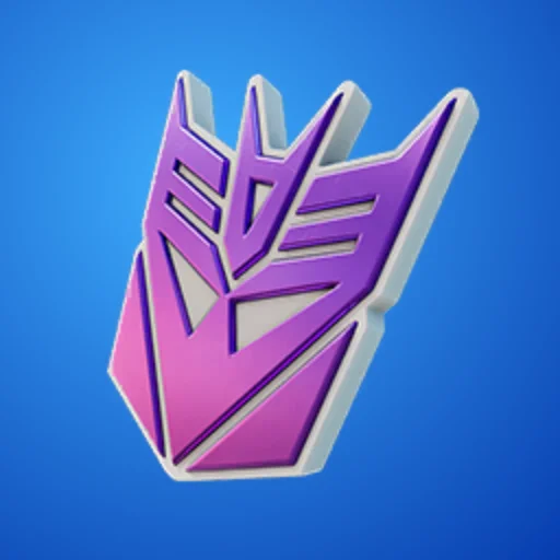 Decepticon Emblem fortnite backpack